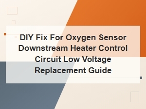 The Category Is Sensor Replacement Steps,so the Title Should Be Practical and Action-Oriented.